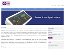 Tablet Screenshot of csystemsindia.com